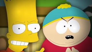 Bart Simpson vs Eric Cartman - Epic Cartoon Made Rap Battle Season 3