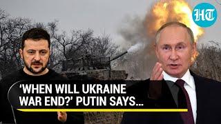 Putin’s Big Remark On Ukraine War; Says Goals Unchanged, Wants These Conditions Met | Watch