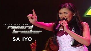 Sarah Geronimo - Sa Iyo ~ Record Breaker Concert (60fps)