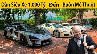 Ông Đặng Lê Nguyên Vũ bày dàn xe 1.000 Tỷ kỉ niệm 26 năm thành lập Trung Nguyên Legend