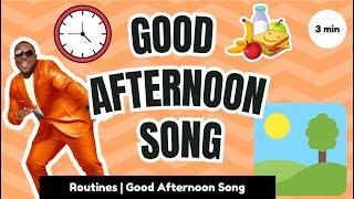 Good Afternoon Song For Kids |Learn Different Languages | Learn Spanish |Nursery Rhymes + Kids Songs