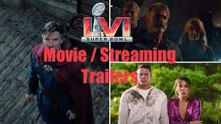 Super Bowl LVI Movie/Show Reveals