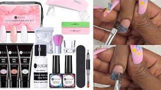 WATCH ME WORK: POLYGEL NAIL TRANSFORMATION | UR Sugar Unboxing | MISS NAILOLOGY