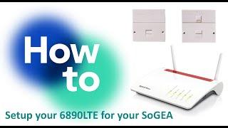 How to Setup your Fritz!box 6890LTE for the First Time for SoGEA