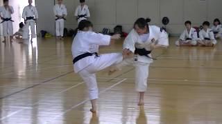 Shorinji Kempo (JAPAN) World Champion Young Girl in Kumi Embu