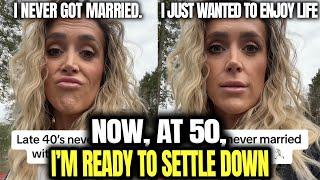 She Can’t Stop CRYING After INSTANTLY REGRETTING Turning 50 Alone | Women Hitting The Wall