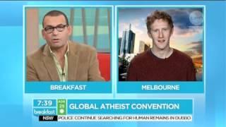 2012 Global Atheist Convention - Channel 10 Breakfast