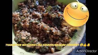 MATKI PALAK RECIPE /MOTH BEANS SPINACH RECIPE