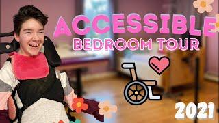 MY 2021 ACCESSIBLE ROOM TOUR || MelissaK Plays