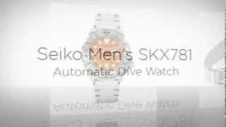 Seiko Men's SKX781 Orange Monster Automatic Dive Watch Reviews