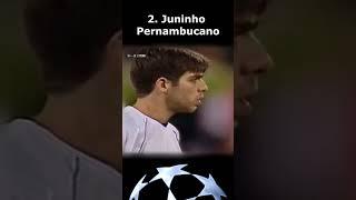 Top 5 Best Free Kicks in Champions League History