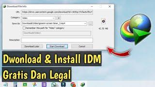 Cara Mudah Download & Install IDM Gratis dan Legal | internet download manager