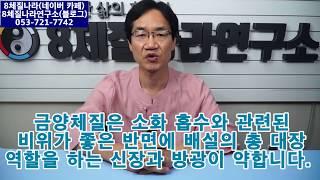 21. 태양인(금양,금음)체질, 비만 다이어트(살빼는) 식단(방법,운동,음식)