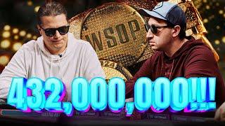 The Most INSANE Hand of the 2024 WSOP Main Event between Niklas Astedt & Jordan Griff!