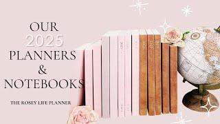 2025 Line Up | Planners & Notebook Reveal | The Rosey Life Planner