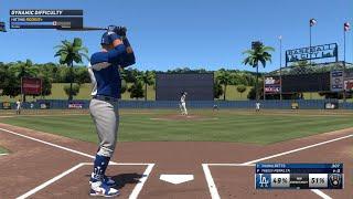 MLB The Show 24 L A Dodgers VS Milwaukee Brewers Spring Training 2025