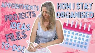 How I Organise My Business & Life | Ideas, Files, To-Dos, Appointments, Projects & More.