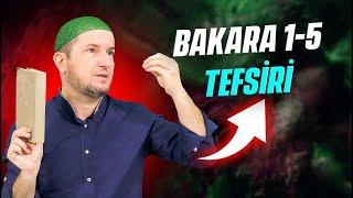 Bakara 1-5 Tefsiri / Kerem Önder