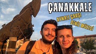 Çanakkale'de Gezilecek Yerler | Denizaltını Gezdik! | Aynalı Çarşı, Deniz Müzesi, Truva |