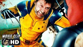 Deadpool Vs Wolverine - Car Fight Scene | DEADPOOL & WOLVERINE (2024) Movie CLIP HD