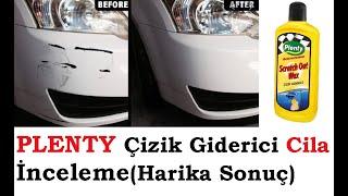 A101 PLENTY Çizik Giderici Cila Otomobil Ürün İnceleme / Scratch Out Wax / Araç Çiziklerine Son!!