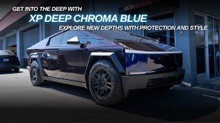 ULTRAFIT DEEP CHROMA BLUE COLOR PPF | CYBERTRUCK | COLOR SHIFT PPF