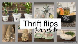 Thrift Flips for profit/Flipping thrifted items to sell in my booth/Thrift store shopping for resale