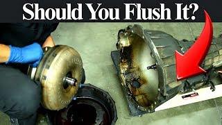 When a Transmission Fluid Change or Flush Can Damage Your Transmission