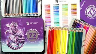 Soft Like Prismacolor (but MUCH cheaper!) Artisto Colored Pencils Review