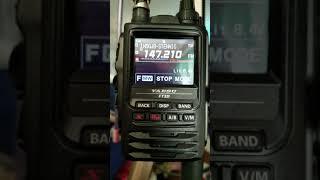 Testing Wires-X System Fusion repeater on new FT-3DR