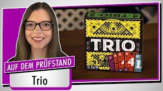 Spiel doch mal TRIO! - Brettspiel Rezension Meinung Test #476