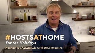 A Moment of Gratitude with Rick Domeier | QVC Hosts At Home for the Holidays