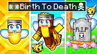 GROWING UP as a BEE in Minecraft!