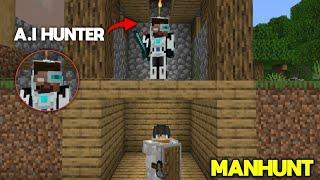 Minecraft Speedrunner Vs A.I HUNTER