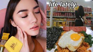 VLOG: CLEAN MAKEUP LOOK, Lip Fillers, and Cooking Kimchi Rice | Andrea Angeles