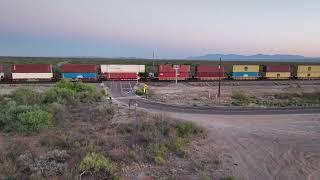 Rolling Thunder: Watch This Epic Union Pacific Train In Action! #railfan #unionpacificrailroad #dji