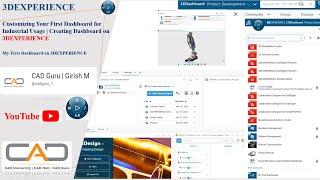 Customizing Your First Dashboard for Industrial usage on 3DEXPERIENCE  |  3DEXPEREINCE Tutorials