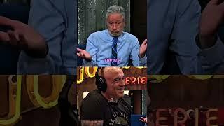 Rogan reacts to John Stewart grilling Colbert.