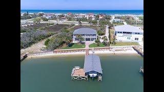 Homes For Sale In St. Augustine - Deep Water Intracoastal Front Home