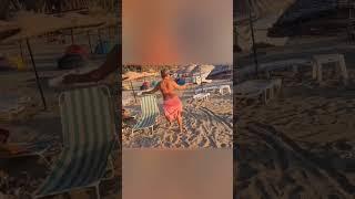 Belly dancers on beach#If you look at it till the end you will see how it moves️amazing holiday