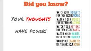 The power of your thoughts