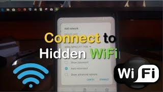 How to Connect to a Hidden Wifi Network?