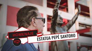 PEPÉ SANTORO ETERNO | Inauguración estatua en el Estadio