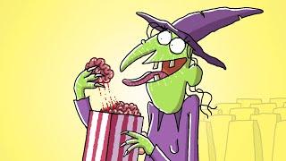 Witch Goes To The Cinema | Cartoon Box 415 | by Frame Order | Hilarious Cartoons