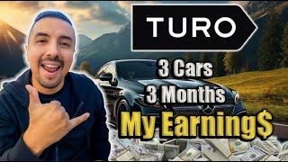 How much MONEY I made on TURO in the First 3 months of 2024 || (and how much TAXES I Paid)