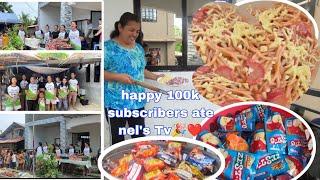 HAPPY 100K SUBCRIBERS ATE NELS TV| PACKS SPAGHETTI FOR KIDS|ENJOY