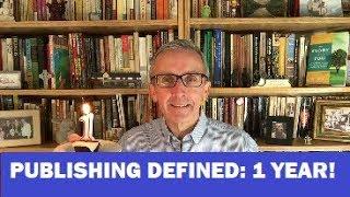 Publishing Defined is 1 Year Old!