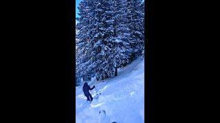 Where did my ski go? #colorado #gopro #skiing #funny #funnyshorts #shorts