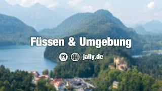 Sehenswert - Füssen sowie Schloss Hohenschwangau und Schloss Neuschwanstein