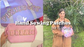 DIY How to Sew Patches | Stoney Clover Dupe